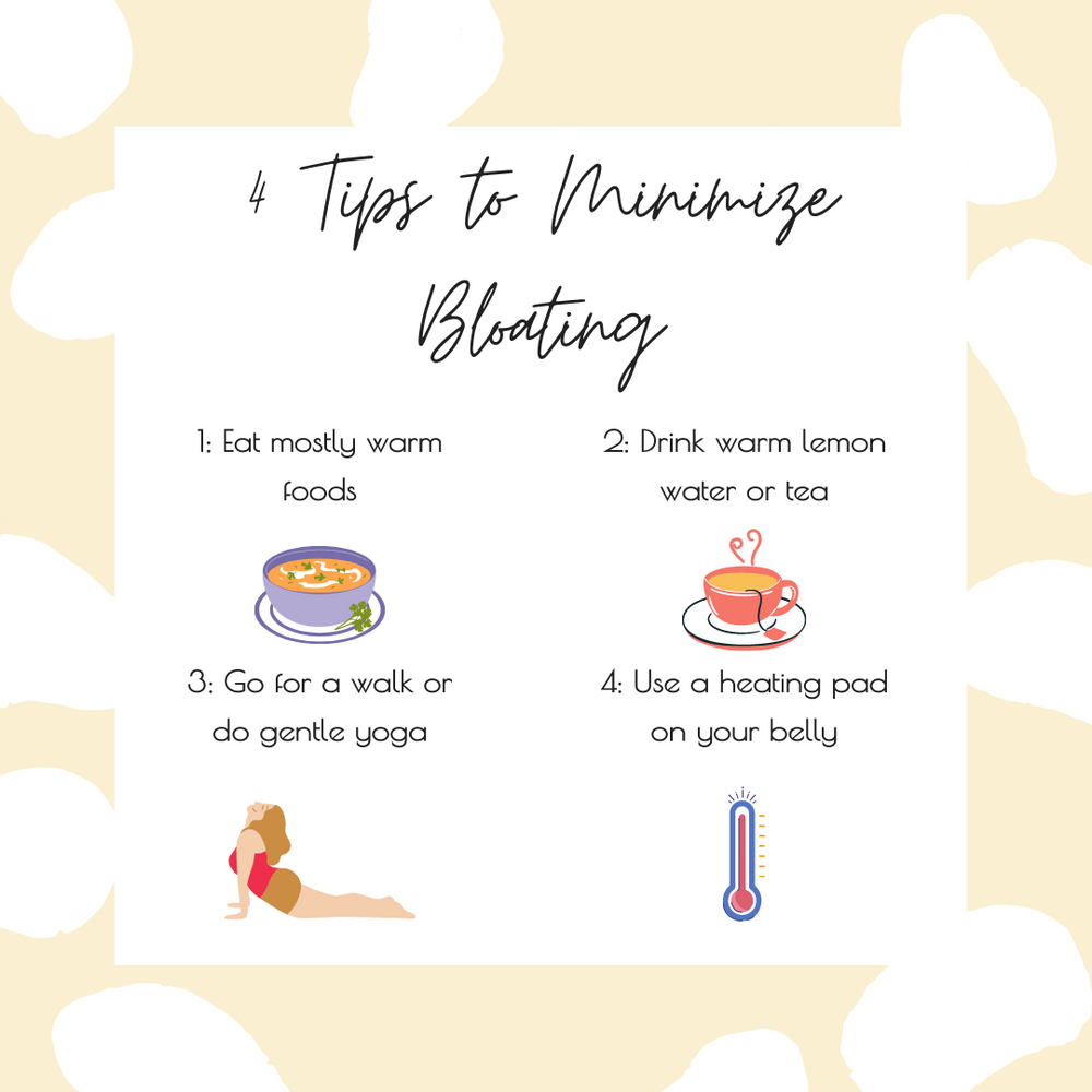 4 Tips to Minimize Bloating